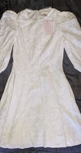 COPY - Rachel Parcell, white dress, small